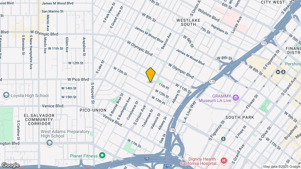1611 W 12th St Map and Location Details
