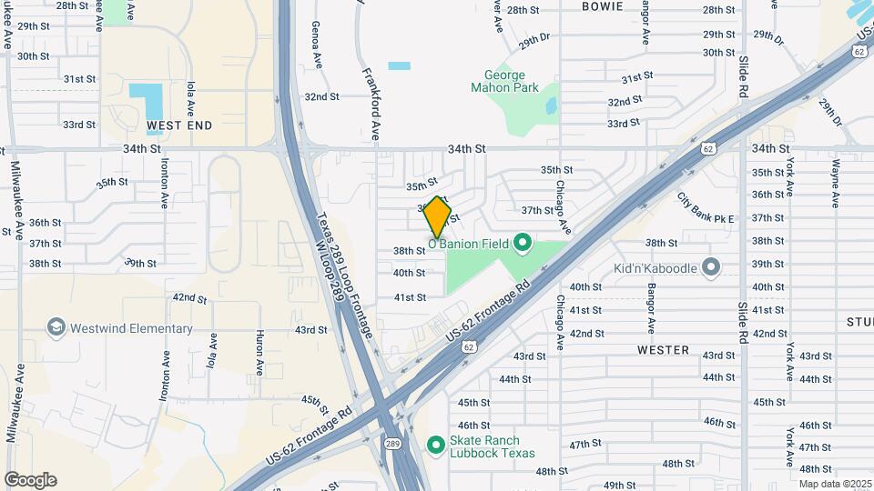 5706 38th St Map and Location Details