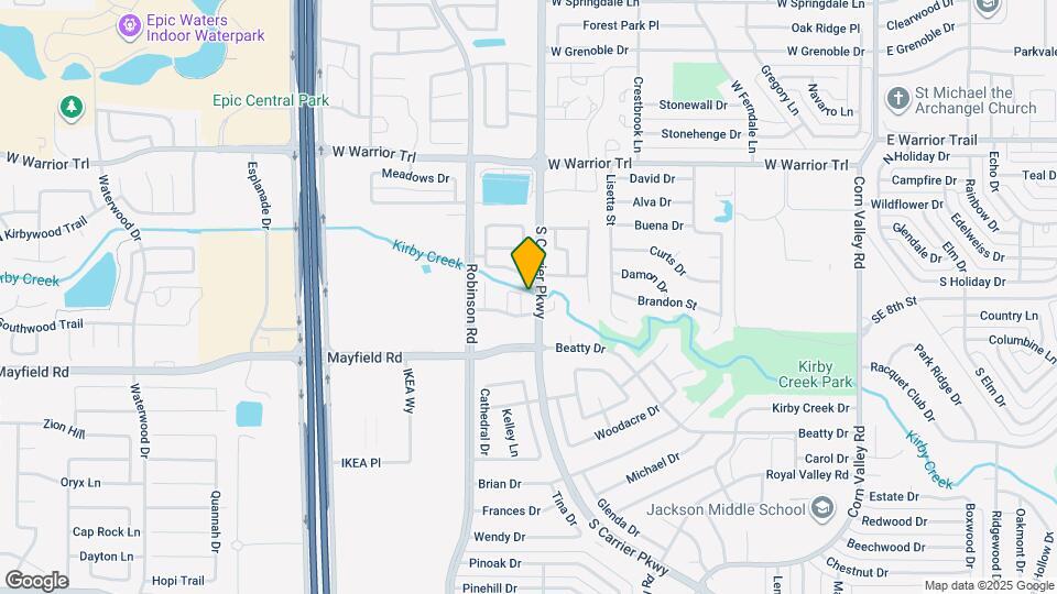 3164 Cross Creek Cir Map and Location Details