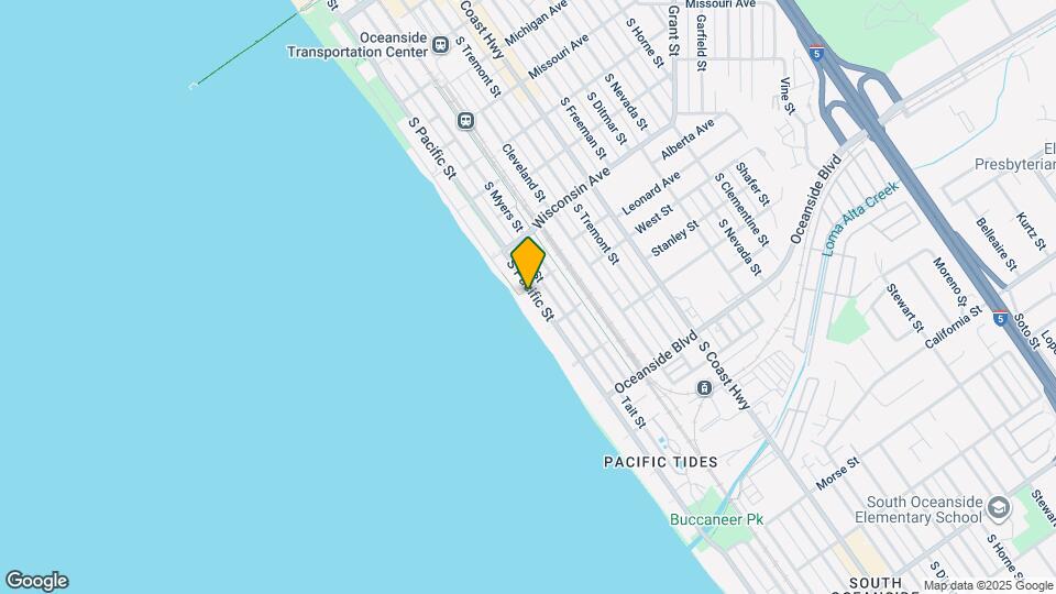 901 S Pacific St Map and Location Details