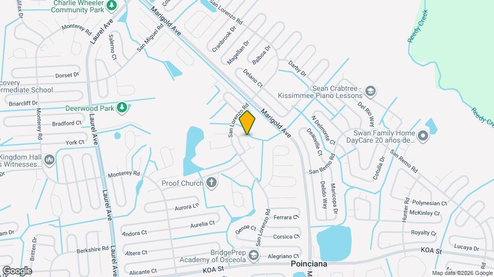 207 Taranto Way Map and Location Details