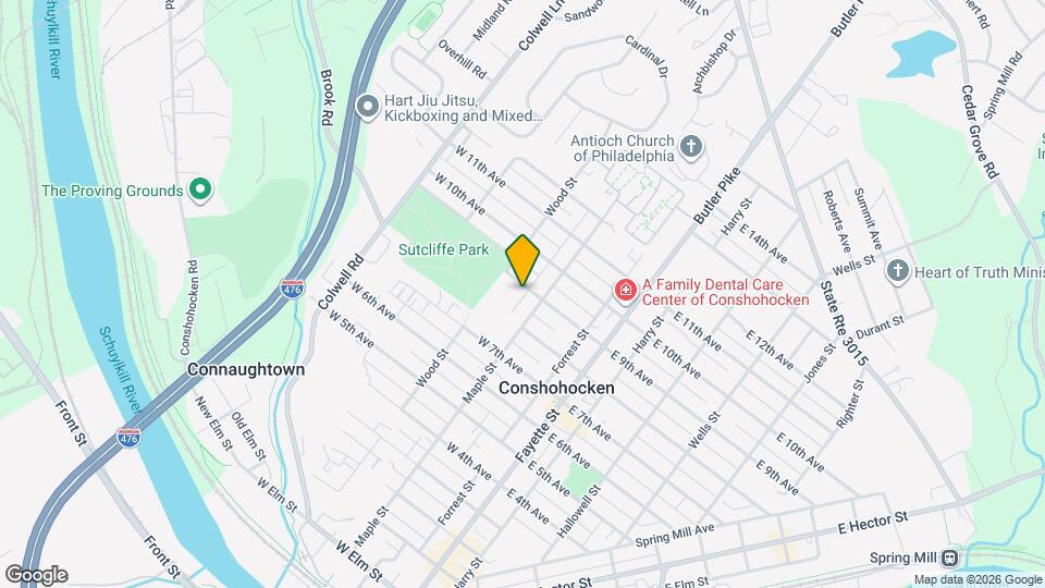 215 W 9th Ave Map and Location Details