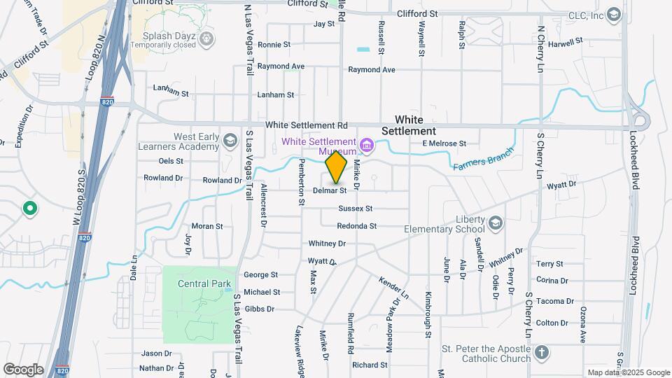 8416 Delmar St Map and Location Details