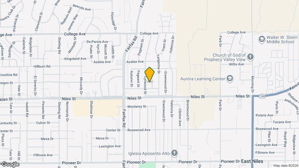 2108 Edgewood St Map and Location Details