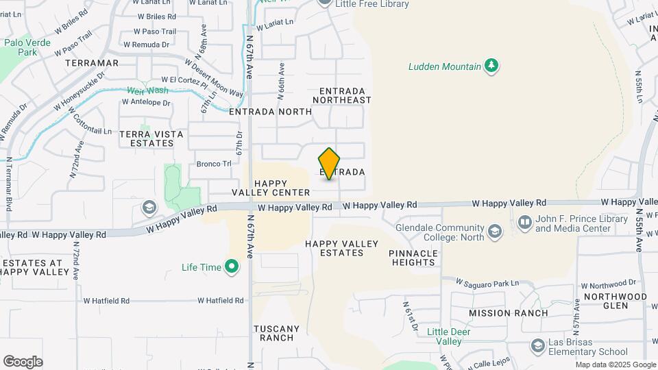 6410 W Buckskin Trail Map and Location Details