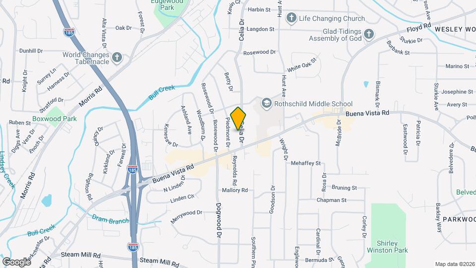 951 Celia Dr Map and Location Details