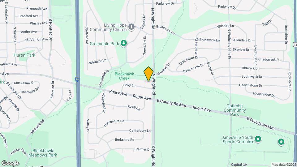 412 Colby Ct Map and Location Details