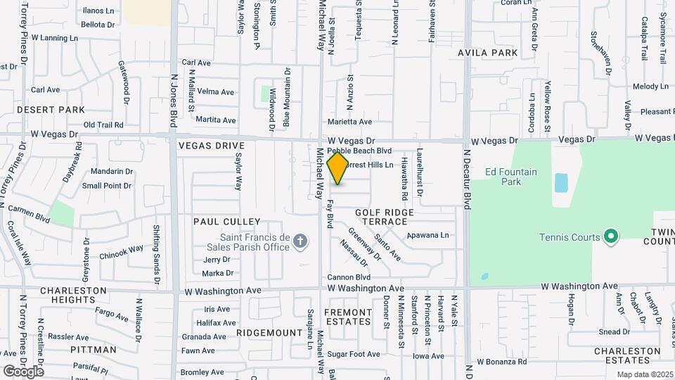 5236 Apple Valley Ln Map and Location Details