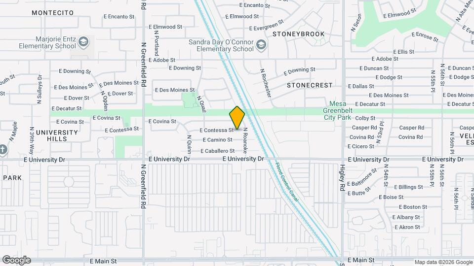 4749 E Contessa St Map and Location Details