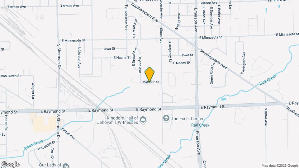 4719 Calhoun St Map and Location Details