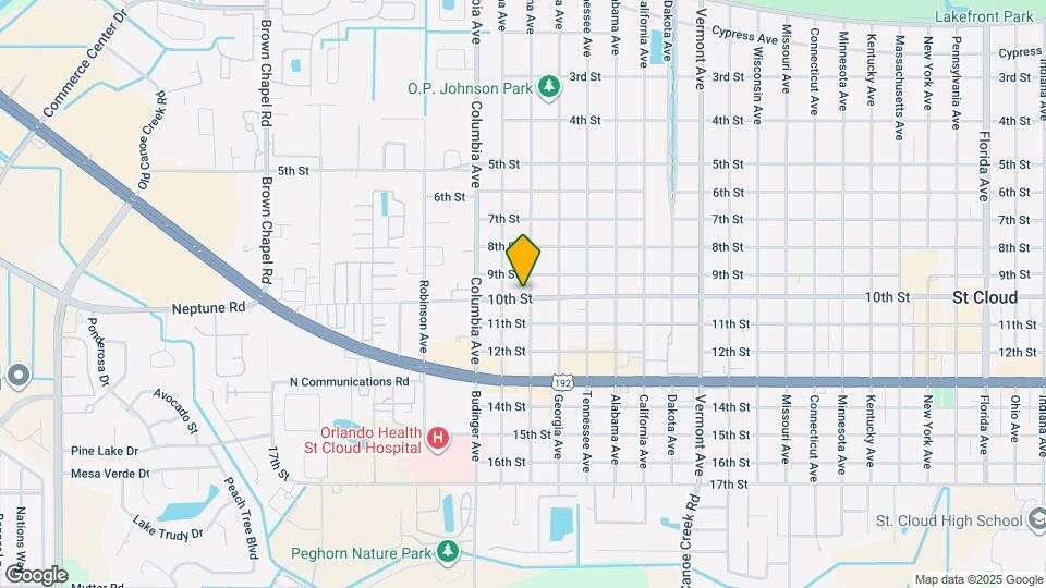 924 Louisiana Ave Map and Location Details