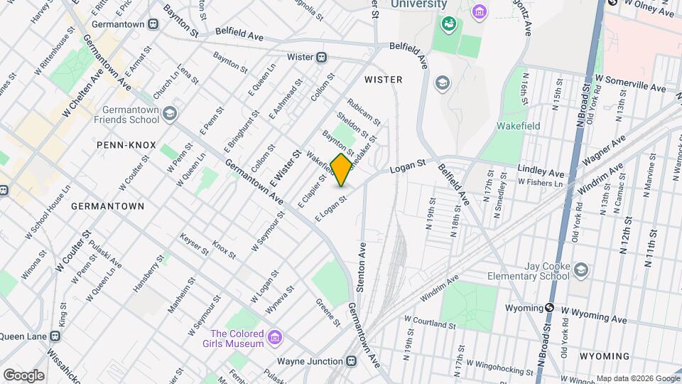 69 E Logan St Mapa y Detalles de la Ubicación