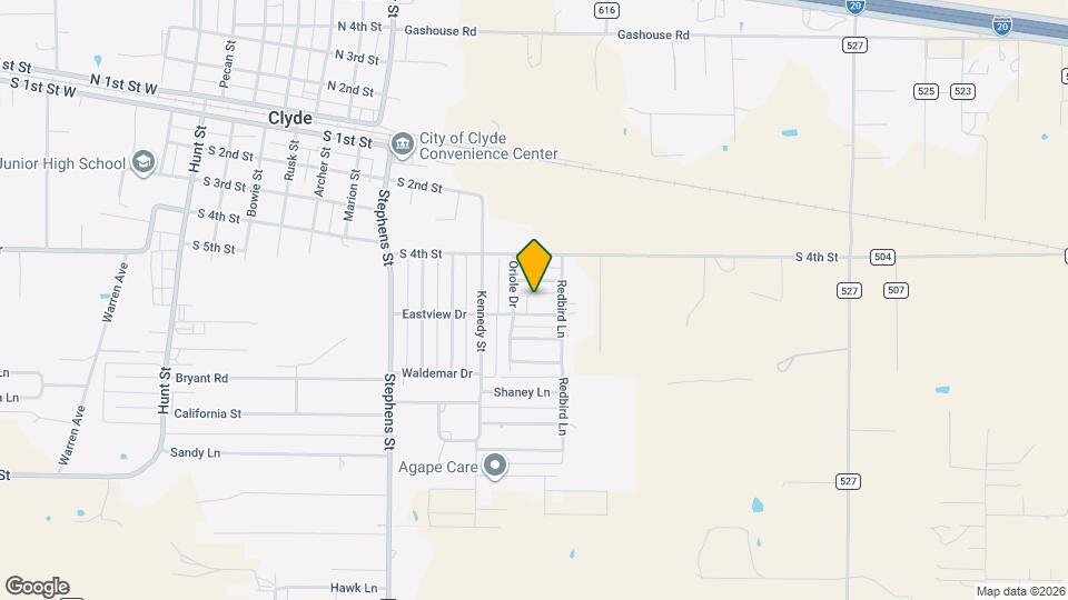 425 Sparrow Ln Map and Location Details