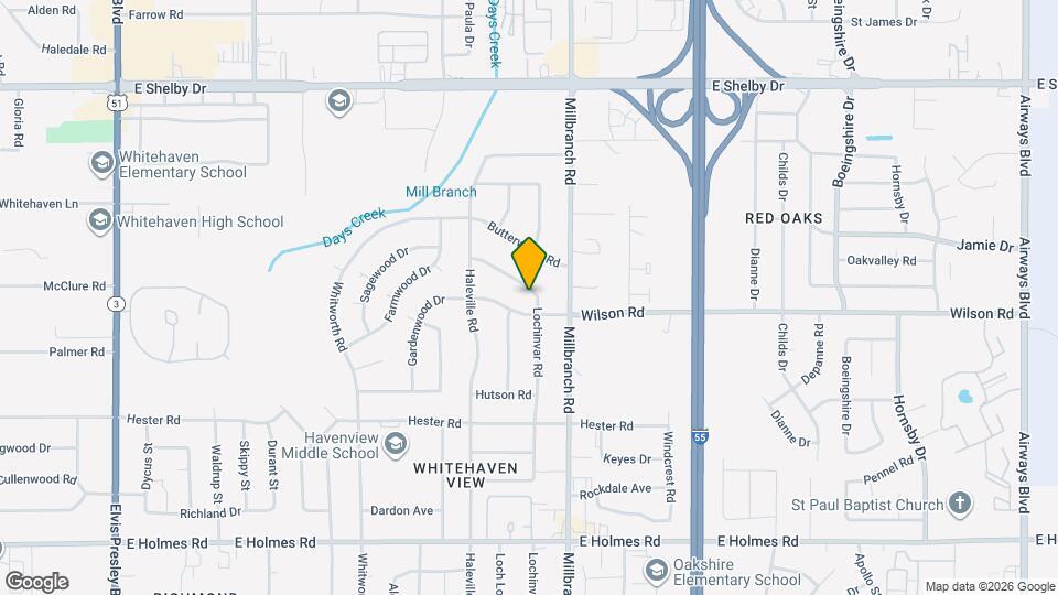 4917 Lochinvar Rd Map and Location Details