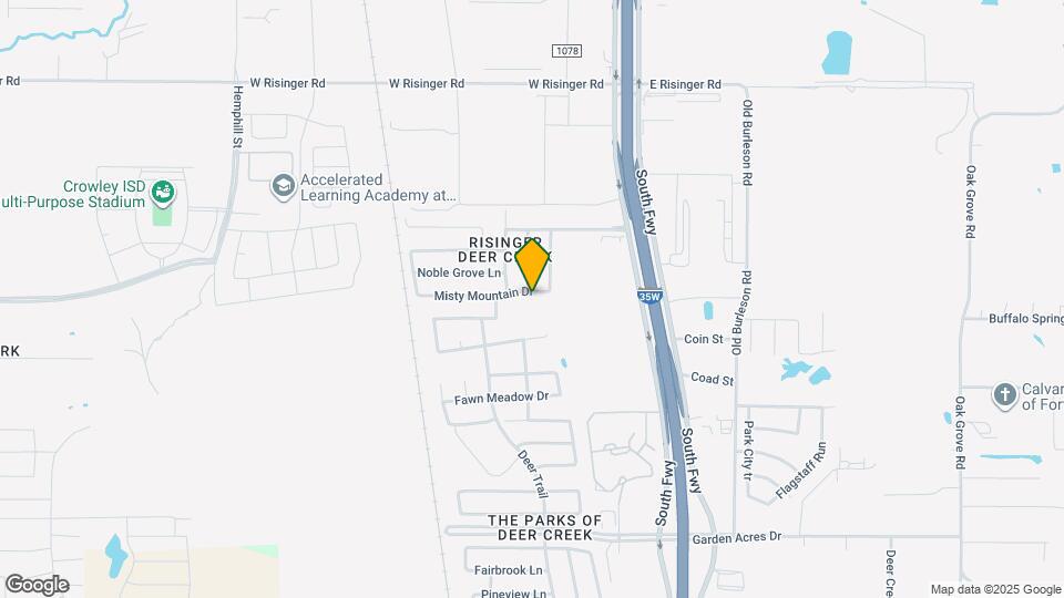 321 Misty Mountain Dr Map and Location Details