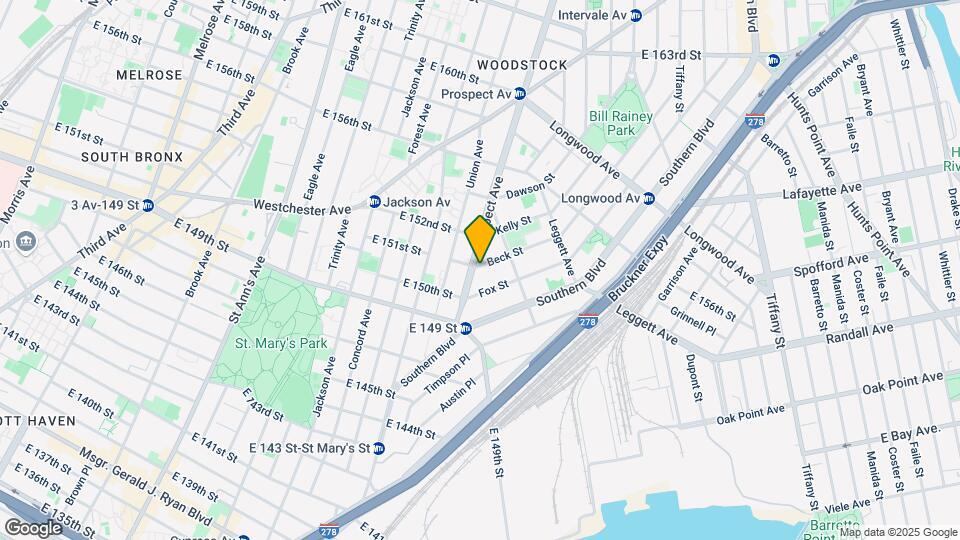 604 Prospect Ave Map and Location Details