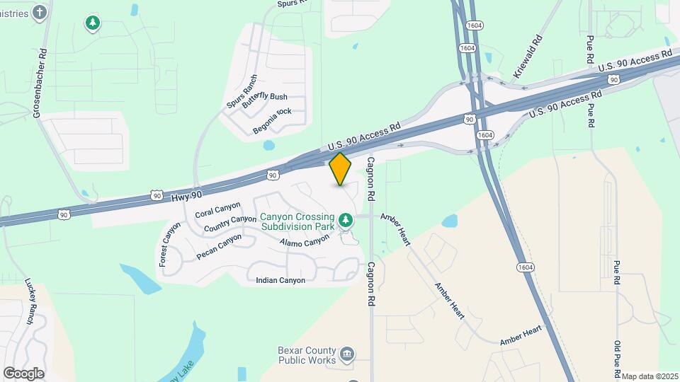 5503 Chase Canyon Map and Location Details