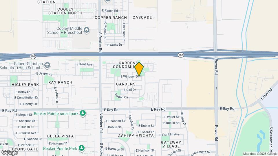4265 E Windsor Dr Mapa y Detalles de la Ubicación