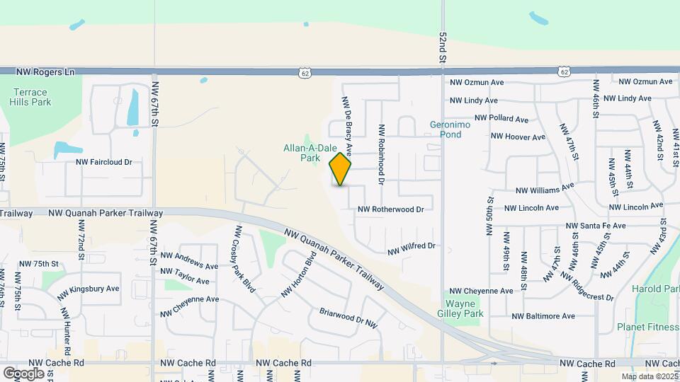 2404 NW Nottingham Rd Map and Location Details