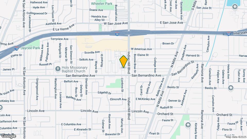 1742 Cordova St Mapa y Detalles de la Ubicación