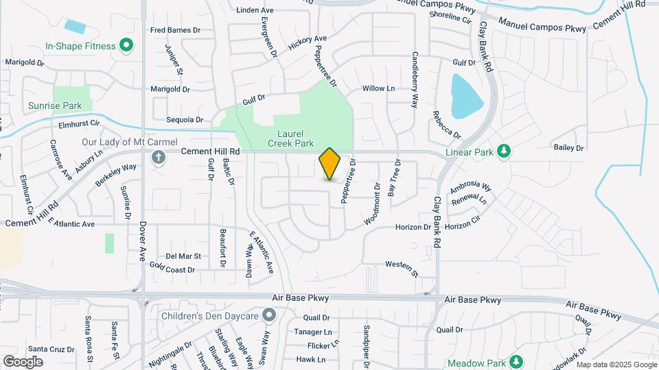 1068 Valley Oak Way Map and Location Details