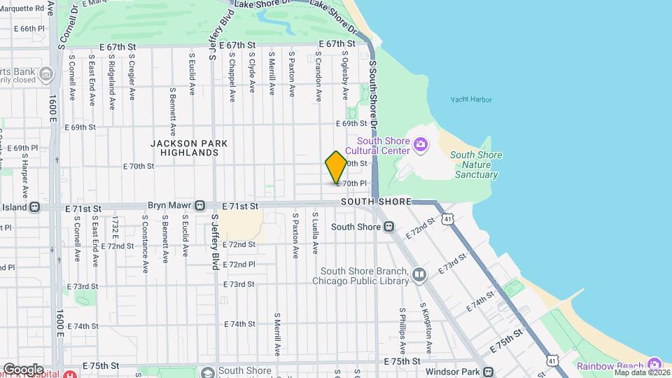 2307 E 70th Pl Mapa y Detalles de la Ubicación