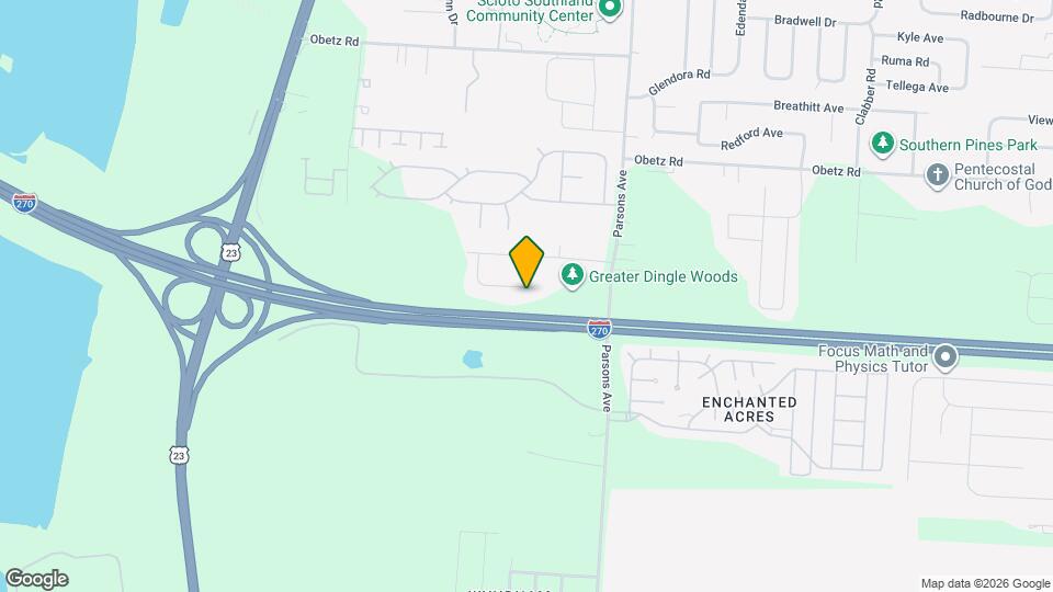 391 Oak Village Dr Mapa y Detalles de la Ubicación