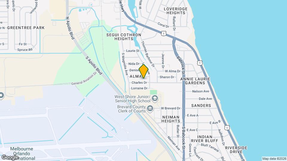 588 Charles Dr Map and Location Details