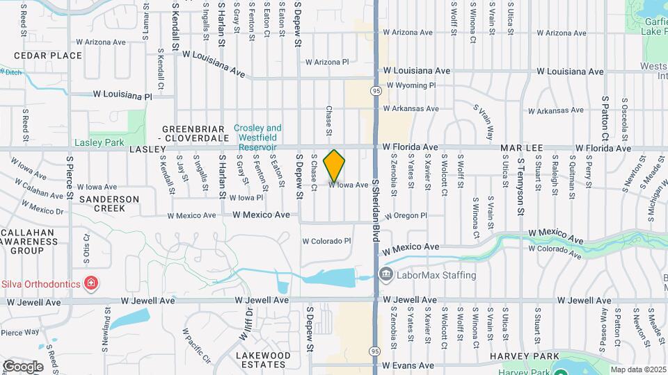 5480 W Iowa Ave Map and Location Details