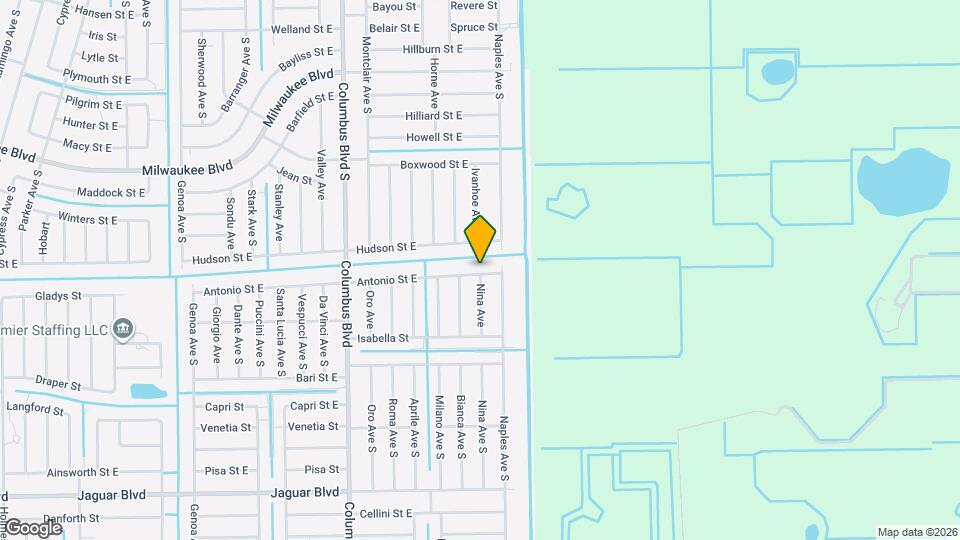 1243 Antonio St E Map and Location Details