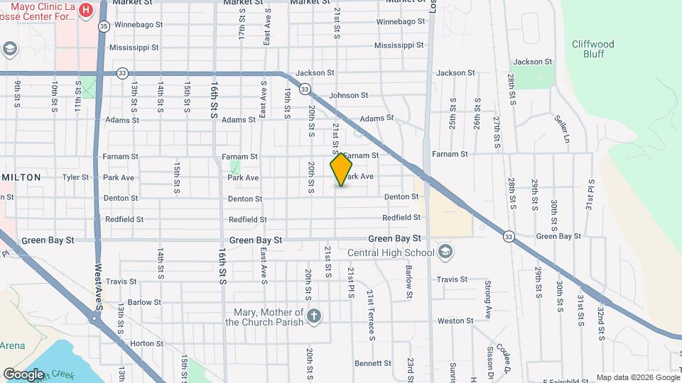 2105 Denton St Mapa y Detalles de la Ubicación