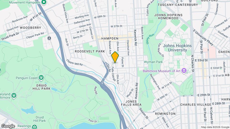 3320 Elm Ave Mapa y Detalles de la Ubicación