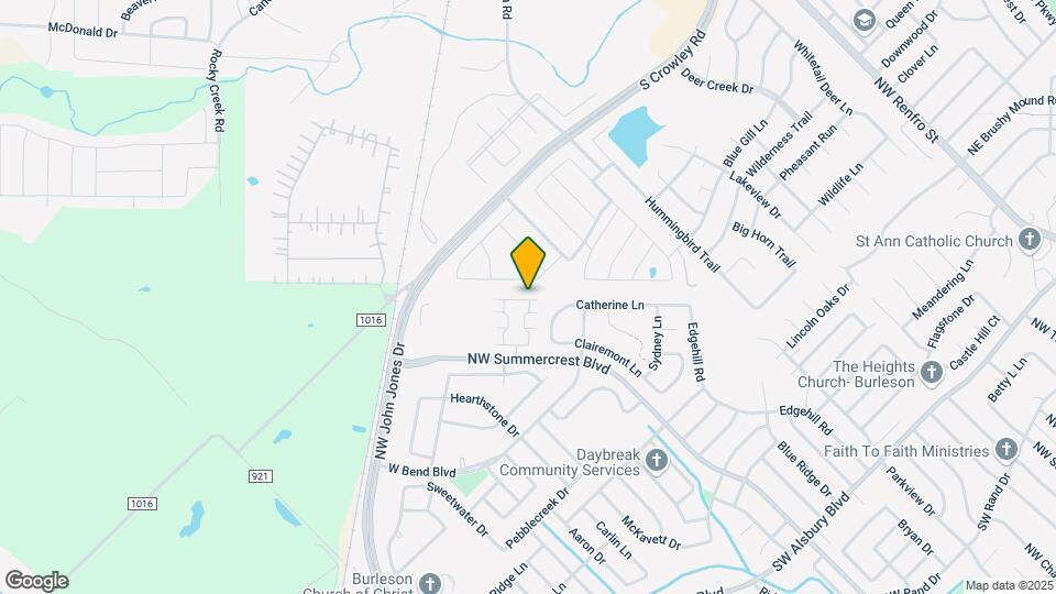 1212 Sunnyvale Ln Map and Location Details