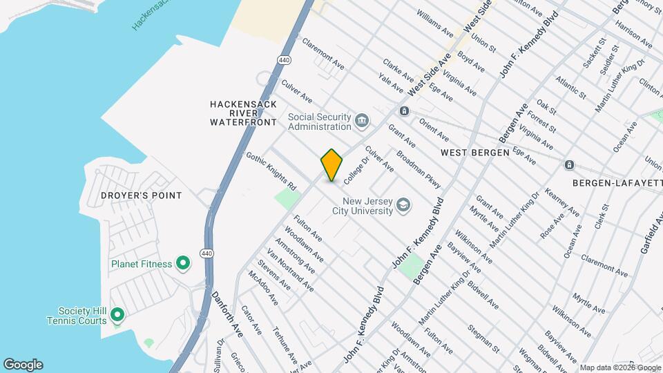 167 Audubon Ave Map and Location Details