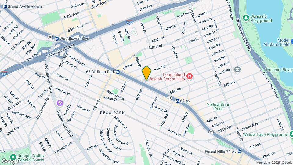 9809 Queens Blvd Mapa y Detalles de la Ubicación