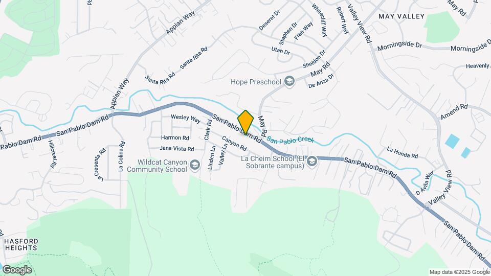 4670 San Pablo Dam Rd Mapa y Detalles de la Ubicación
