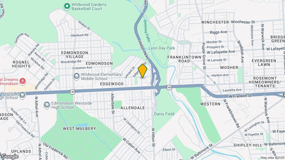 621 Denison St Map and Location Details