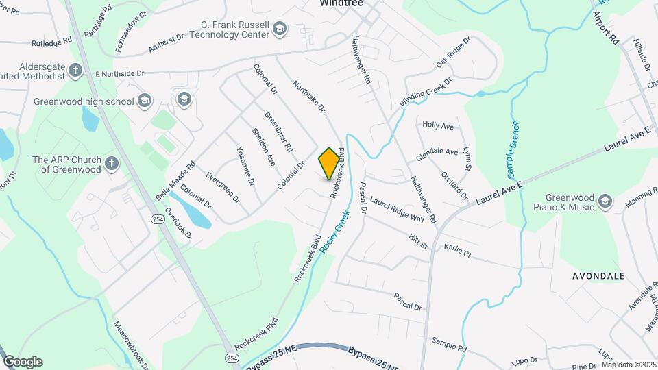 103 Chestnut Ridge Map and Location Details