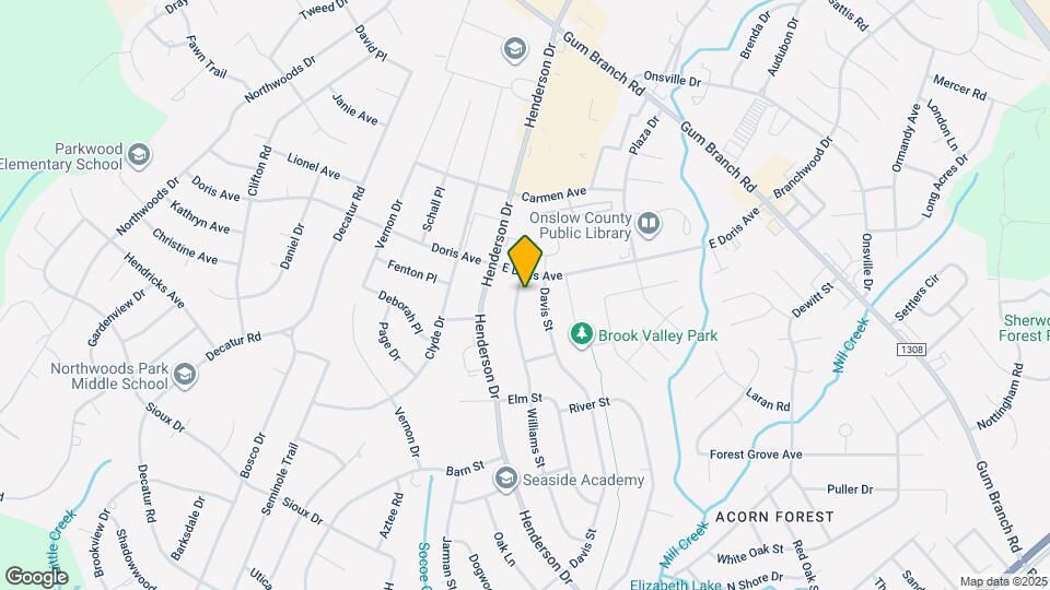 818 Williams St Mapa y Detalles de la Ubicación