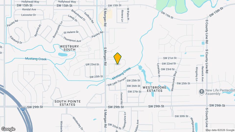 9612 SW 23rd St Map and Location Details