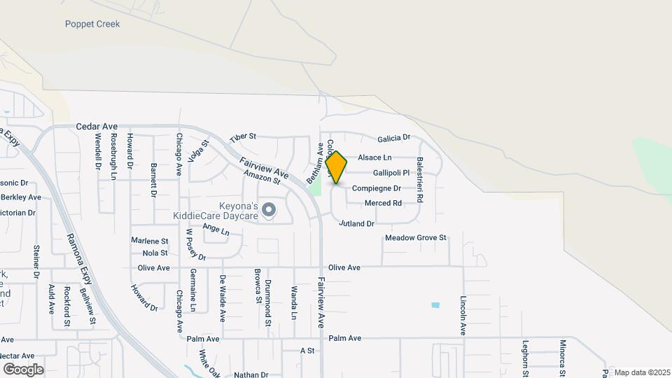25020 Jutland Dr Map and Location Details