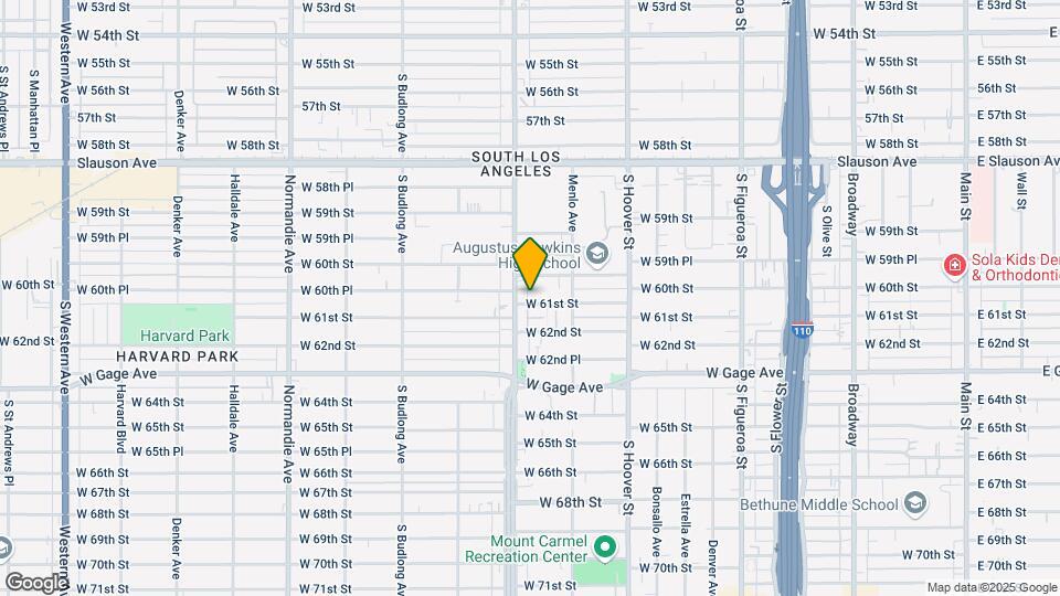 961-963 W 61st St Map and Location Details