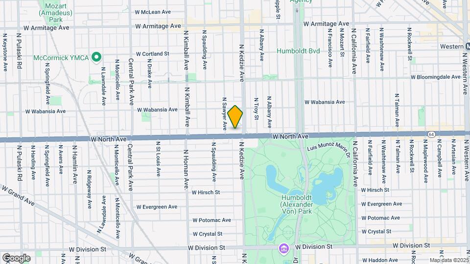 3216 W North Ave-Unit -3 Map and Location Details