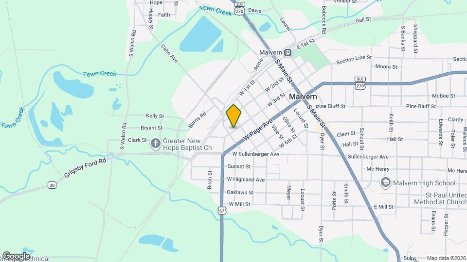 619 W 3rd St Mapa y Detalles de la Ubicación