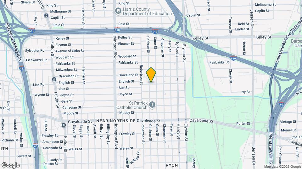 1216 English St Map and Location Details