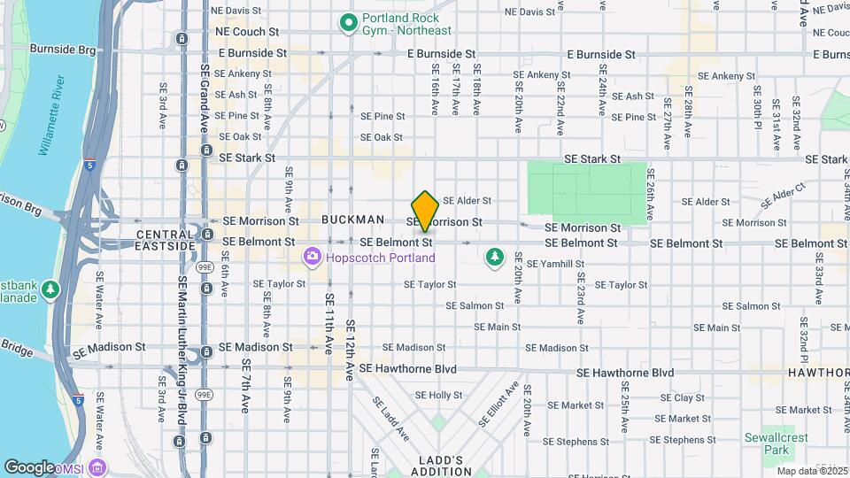 1509 SE Belmont St. Map and Location Details