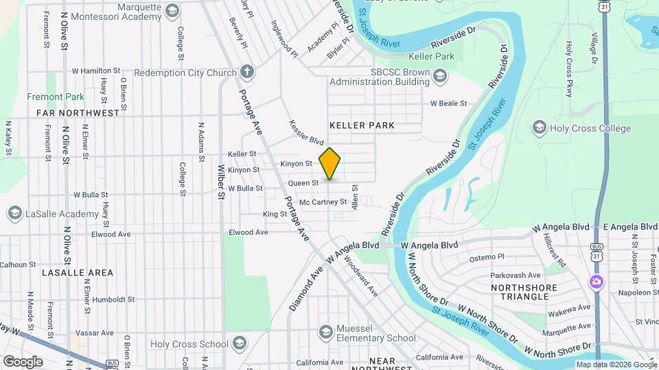 1138 Queen St Mapa y Detalles de la Ubicación