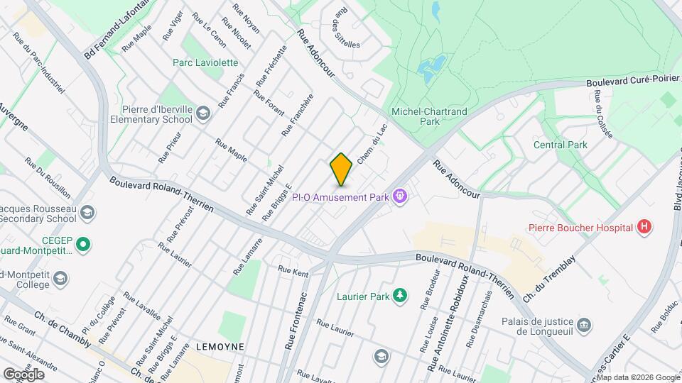 920-930 Du Lac Ch Map and Location Details