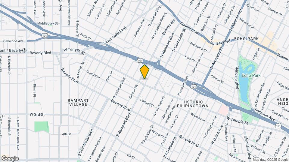 311 N Rampart Blvd Map and Location Details