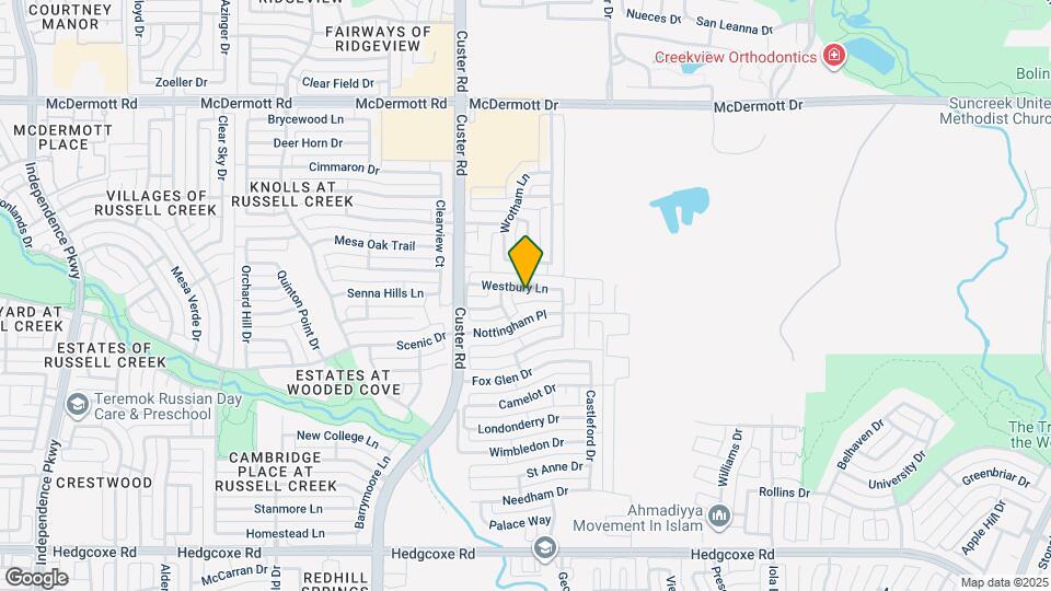 2019 Westbury Ln Map and Location Details